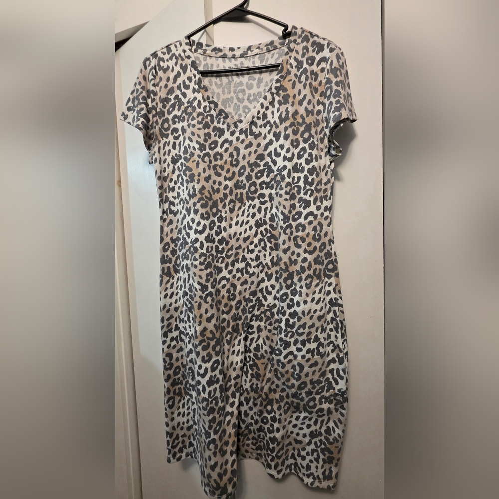 Leopard Print Women's Top